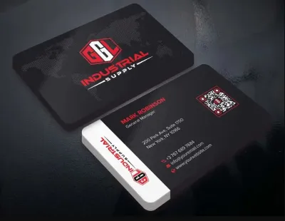 do professional business card design 