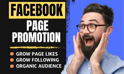 I will do Organic Facebook page followers, likes, promotion, marketing