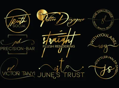 I will design eye catching handwriting, scripted, signature, cursive logo