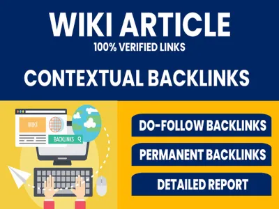 Create 150 Contextual High Quality Backlinks