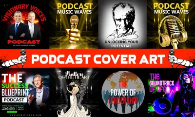 design your podcast cover art or logo 