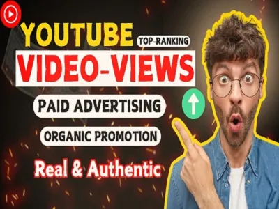 Get video views, YouTube video ad campaigns, video views real and authentic