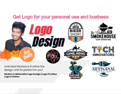 I do custom logo design for your personal use and business.