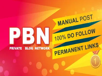 Do 50 high metrics Powerful Homepage PBN links contextual backlinks