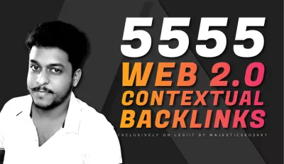 Create 1555 Tier-2 Web2.0 Contextual Backlinks