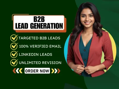 provide B2B lead generation service with targeted email lists and company insights