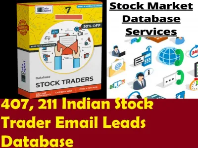 Give You 407, 211 Indian Stock Trader Email Leads Database