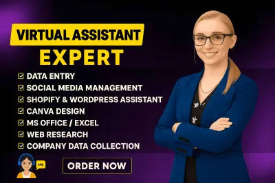 I will be your expert virtual assistant for admin support