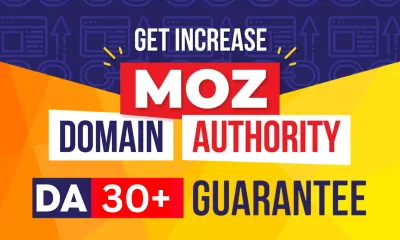 Increase Domain Authority Moz DA 30+ PA 30+ Within 15 days