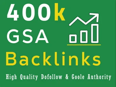 I will provide 400k GSA High Quality Backlinks For Google Ranking