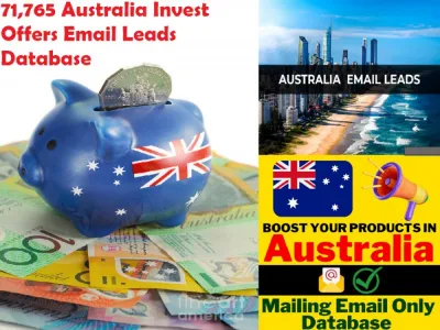 Provide You 71,765 Australia Investment Offers Email Leads Database