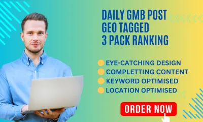 do 30 day gmb post with location images in 3 pack ranking