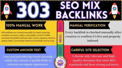 I will improve your Google website with an SEO mix backlinks