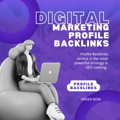 will get Profile Backlinks for your website