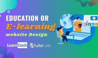 build a professional elearning lms website using a tutor or learndash