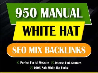 I will do off page SEO high quality white hat link building backlinks