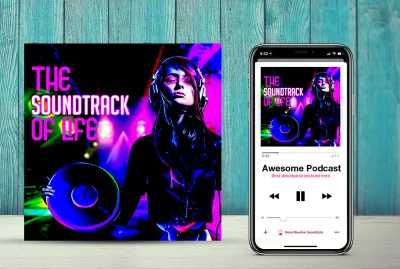 design your podcast cover art or logo 