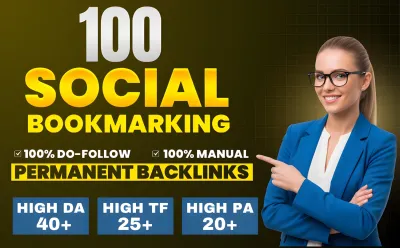 I will boost your SEO with high-DA social bookmarking backlinks