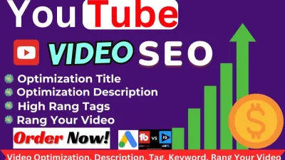 Create a professional Brand channel and video SEO