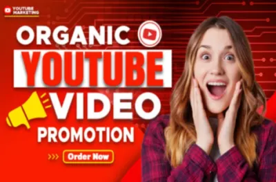 I will do organic youtube video promotion of your channel
