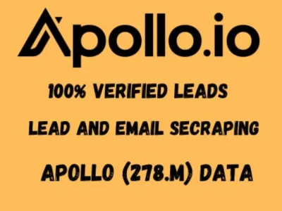 Give You 1 Million Verified and Updated Apollo io Leads Database