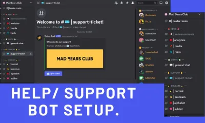 Setup your best custom discord server.