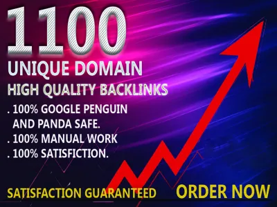 1100 unique domain blog comments dofollow seo backlinks