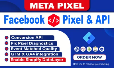 Fix meta facebook pixel setup conversion API, ga4 server side tracking, FB CAPI