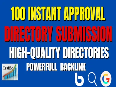 100 Instant Approval Directory Backlinks