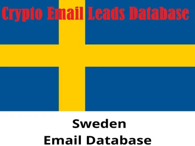 Give You 5,000 Verified Sweden Crypto Email Leads Database