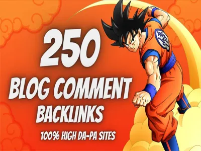 do 250 blog comment high da pa SEO backlinks dofollow