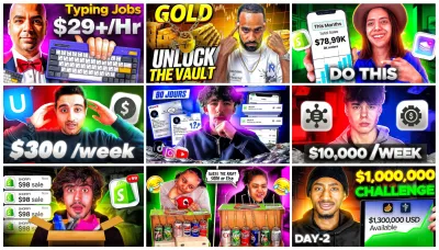I will design attractive clickbait YouTube thumbnail