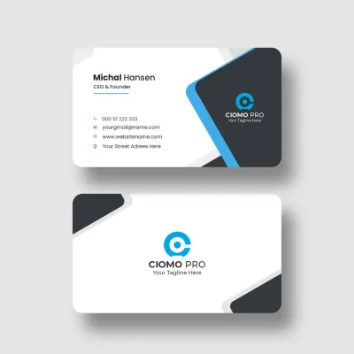 Do unique business card design 