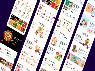 Create a unique restaurant website with online ordering system