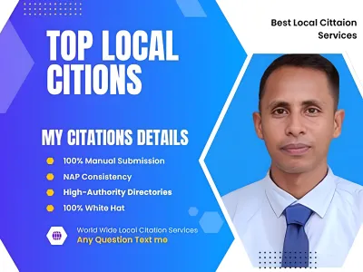 Do Top 50 Local Citations & Live Business Listing Services