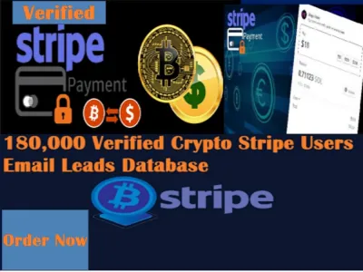 GIVE You 180,000 Verified Crypto Stripe Users Email Leads Database