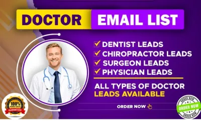 do doctors dentists physician and chiropractors contact email list