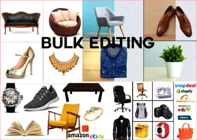 do bulk image background removal and photoshop editing
