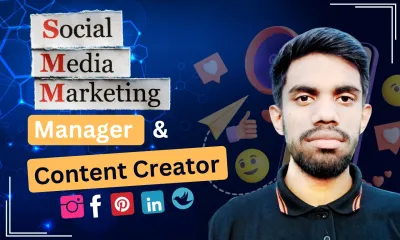 be your social media marketing manager and content creator