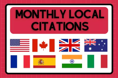 Do Monthly local citations