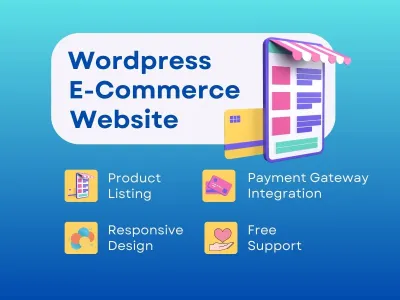 build wordpress ecommerce website with woocommerce online store