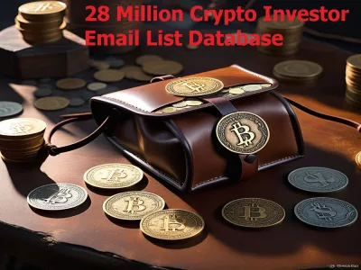 Give You 28 Million Crypto Investor Email List Database Within 3 Hours
