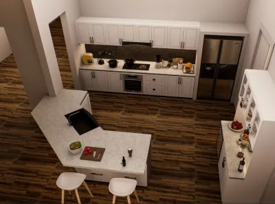 I will design 2d floor plan and house plan in autocad