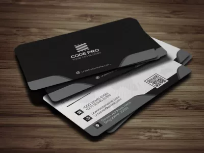 I will do modern luxury minimalist business card design within 24 hours