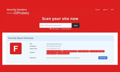 I will fix wordpress headers security, http security headers, and wordpress security