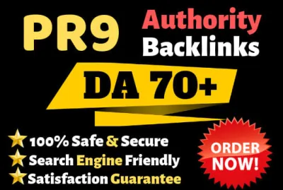 I Will Manually Create 100+ Pr9 Authority Profile SEO Backlinks