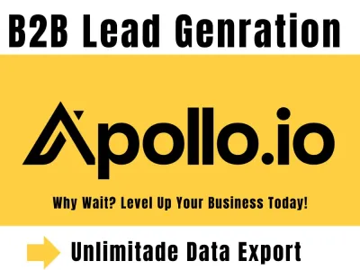 Give You 1 Million Verified and Updated Apollo io Leads Database