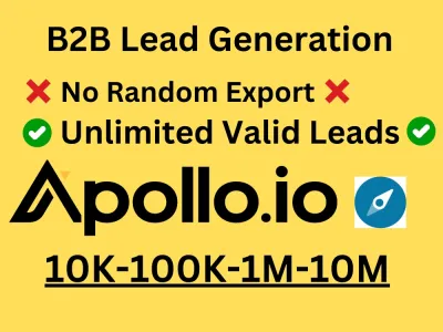 Give You 627,158 Apollo io Worldwide Email Leads Database