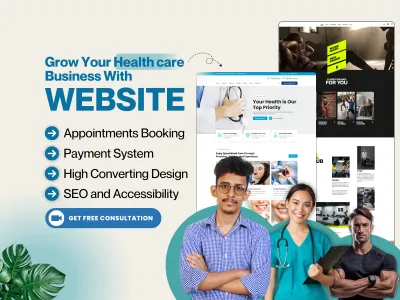 Design or develop any healthcare medical home care dental therapy clinic spa gym wordpress website