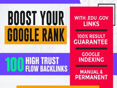 do Latest and Top 100 Manually 60 to 100 DA Backlinks PR9-EDU-Social Bookmark-Wiki Mixed Links